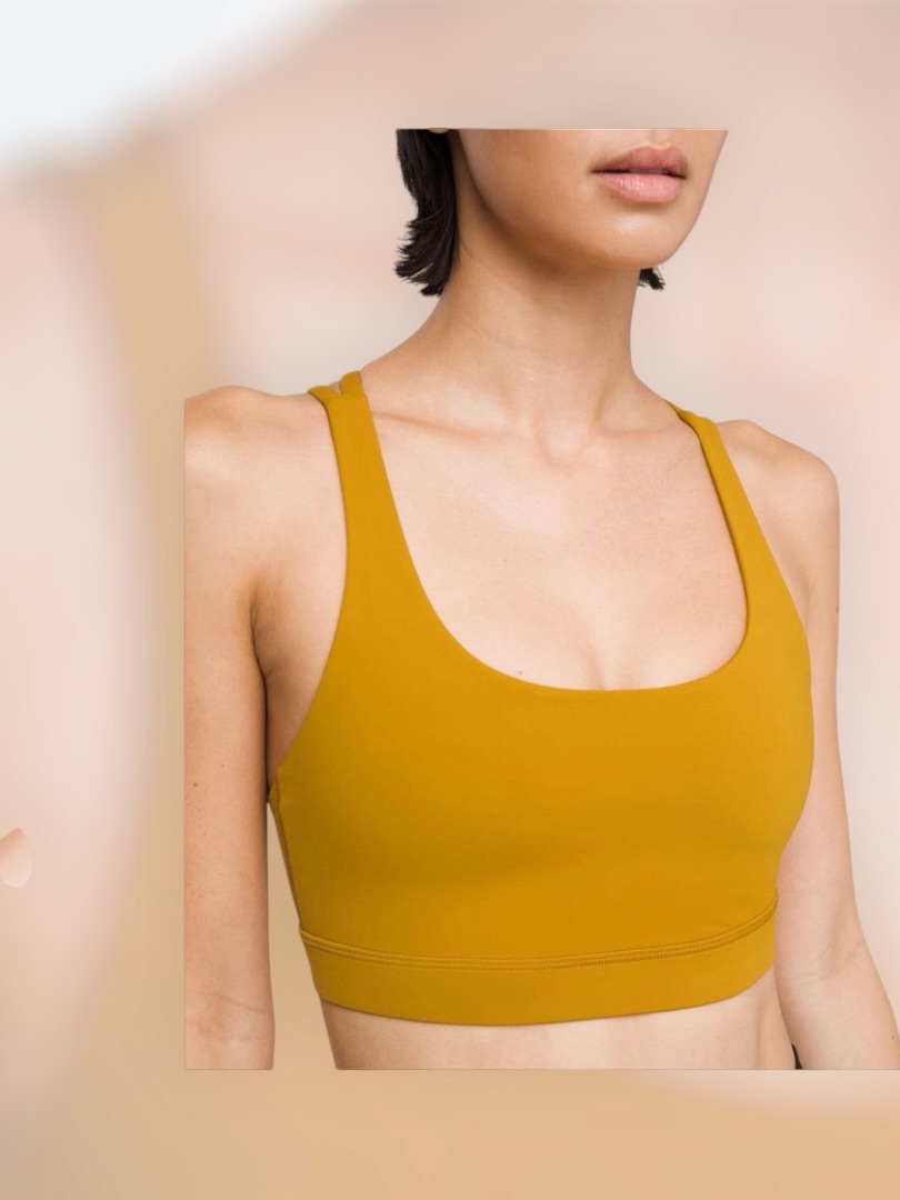 Lululemon Energy Bra Fools Gold